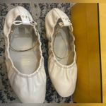 Fendi  Filo Leather Ballerina Flat Shell Size 37 Photo 4
