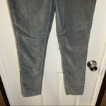 Seven7 NWT  Grey Ultra High-Rise Corduroy Skinny Jeans size 8 Photo 6