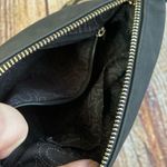 True Religion Suede Chain Hobo Bag Small Black Gold Zip NWT Shoulder Photo 8