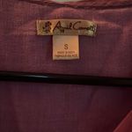 April Cornell blouse in women’s small burgundy button down. GUC. Photo 1