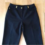 St. John Sport black denim jeans Gold Size 10 Photo 3