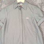 FIGS  Technical Collection Gray Shirt Button Up Scrub Top Womens XXS Photo 1