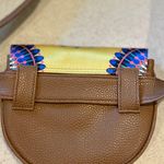 Chula boho mandala belt bag brown faux leather fanny pack waist colorful bag Photo 3