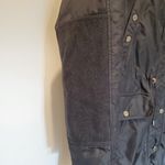 1 Madison Coat Parka Expedition Heritage Media Black Rutched Cargo Jacket Photo 2