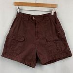Route 66  Original Brown Cargo Shorts Size 8 Cotton Photo 0