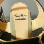 TONI PONS Wedge Espadrilles Black Size 10 Photo 3