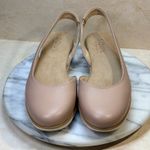Soul Naturalizer Women's Pink Leather Slingback Flat Shoes Size 10M Neutral Photo 5