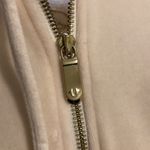 True Religion velour Cream Full zip up hoodie Sweatshirt M Photo 8