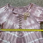 American Eagle NWT  Outfitters Soft & Sexy Criss-Cross, Tie Dye, Short Sleeve Top Photo 7