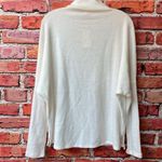 MELLODAY White / Cream Fuzzy Turtleneck Sweater Photo 12