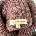 Dress Barn Retrology Marled Knit Split Turtleneck Sweater Photo 2