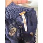 Free People  Saachi Off the Shoulder Top embroidered Smocked Sz Small Photo 4