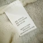 Nordstrom STITCHDROP | Ivory Cream Turtleneck Mini Dress Oversized Long Sleeve | Large Photo 5