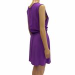 Converse  Purple Sleeveless V Neck Dress Womens Large Photo 5