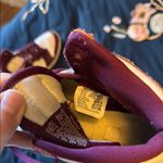 Nike  High-Top Sneakers in Burgundy and Cream Photo 4