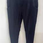 Zella  Black Mamasana Live In Maternity Leggings Over the Bump Black Small Photo 4