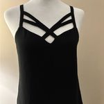 Fora Chic Black Strappy Camisole Top Size S Photo 4