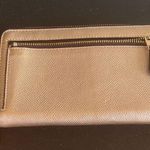 Coach Gold Metalic Phone Wristlet, EUC Front Phone section & Rear Zipper Photo 1