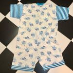 Vintage True Colors Sleepwear AOP All Over Pattern Cat Romper Pajamas size M Multiple Size M Photo 6