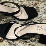 Rouge Helium  Black Strappy Heels size 9 Like New Photo 0
