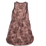Athleta  Rincon Tie Dye Dress Brown Print M Sleeveless Mini Athletic Activewear Photo 5