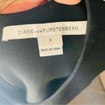 Diane Von Furstenberg  little black dress fitted bodycon sheath dress staple piec Photo 4
