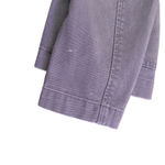 Loft Utility Jacket Womens Size M P Gray Distressed Grunge Cargo Commuter Photo 5