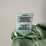 Young Fabulous and Broke Linen Blend Green Women's Pants Wide Leg zipper button L Photo 8