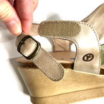 Wanda Panda Meryl Talco Tierra Wedge Sandals Shoe Size 41 Photo 2