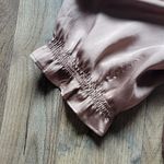 Abercrombie & Fitch Tie Front Satin Top Photo 4