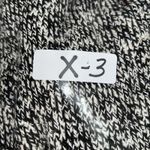 Frame  Oversized Marled Chunky Knit Cardigan Size Large Gray Black Sweater Button Photo 12