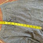 Vintage InModa Frayed Ankle Pull On Drawstring Ditsy Floral Wide Leg Pants Black Size undefined Photo 7