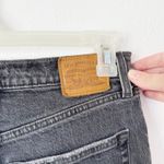 Levi's  Premium Washed Out Black Ribcage Straight Ankle Jean Sz 28 Photo 5