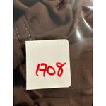 Maniere De Voir Brown Ruched Side Flare Pants Women US 6 UK 10 Photo 8