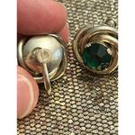 925 sterling silver old fashion no hole earrings amazing h11 9.94g Photo 6