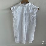 Who What Wear  White Pleated Front Top Tank Shirt Blouse XS Photo 1