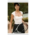 Free People  White Strike A Pose Smocked Cropped Top Large NWOT Photo 6