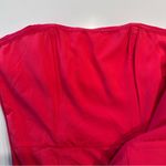 Rachel Roy RSVP Lipstick Red‎ Pleated Strapless Mini Dress Size 8 Red Photo 9