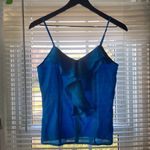 Miley Cyrus Y2K & Max Azria exposed zipper ruffle cami, size M Photo 7