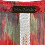 Free People Bohemian Retro 70s Sheer Floral Lace Kimono Top Size XS Summer Photo 11