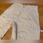 NWOT Women's Cream Wide Leg Linen like Pants size L Size L Photo 9