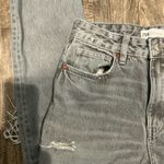 ZARA  Gray Denim Jeans Size 4 Photo 3