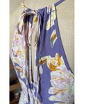ASTR NWT  Pandora Sheath Maxi Dress in Purple Floral Size Medium Photo 4