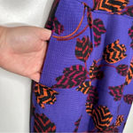 Marc by Marc Jacobs Purple Persian 100% Silk Mini Dress Size 0 Photo 4