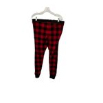 J.Crew Cabin Fever Cotton Sleep Pants AT472 Womens Large Red Black Buffalo Plaid Photo 4