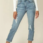 Joyfolie relaxed distresd jeans size 32 Blue Photo 0