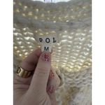 POL Knit Sweater With Pink Flowers Size large Photo 2