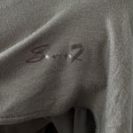 Seven7  Women's Size M Olive Midi Tank Dress Sleeveless Minimalist Lounge Pockets Photo 8