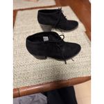 Rocket Dog  Women's Size 7.5 Black Suede Ankle Heeled Boots‎ Photo 1