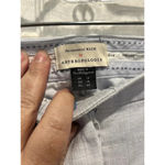 Anthropologie The Essential Slim Pant in Light Silver Light Blue Women’s Size 10 Photo 5